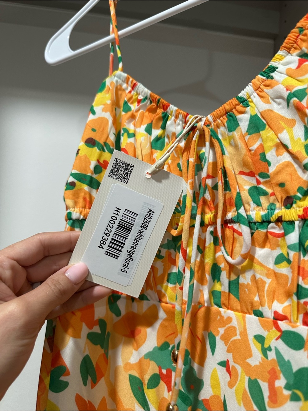 Hello Molly Orange & Green Floral Maxi Dress - Picture 7 of 9